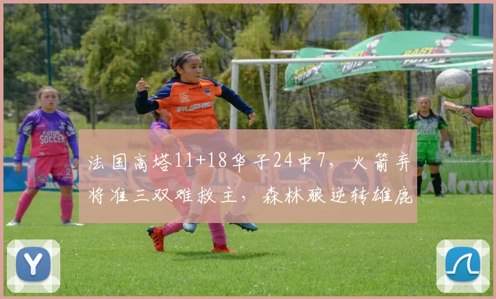 法国高塔11+18华子24中7，火箭弃将准三双难救主，森林狼逆转雄鹿